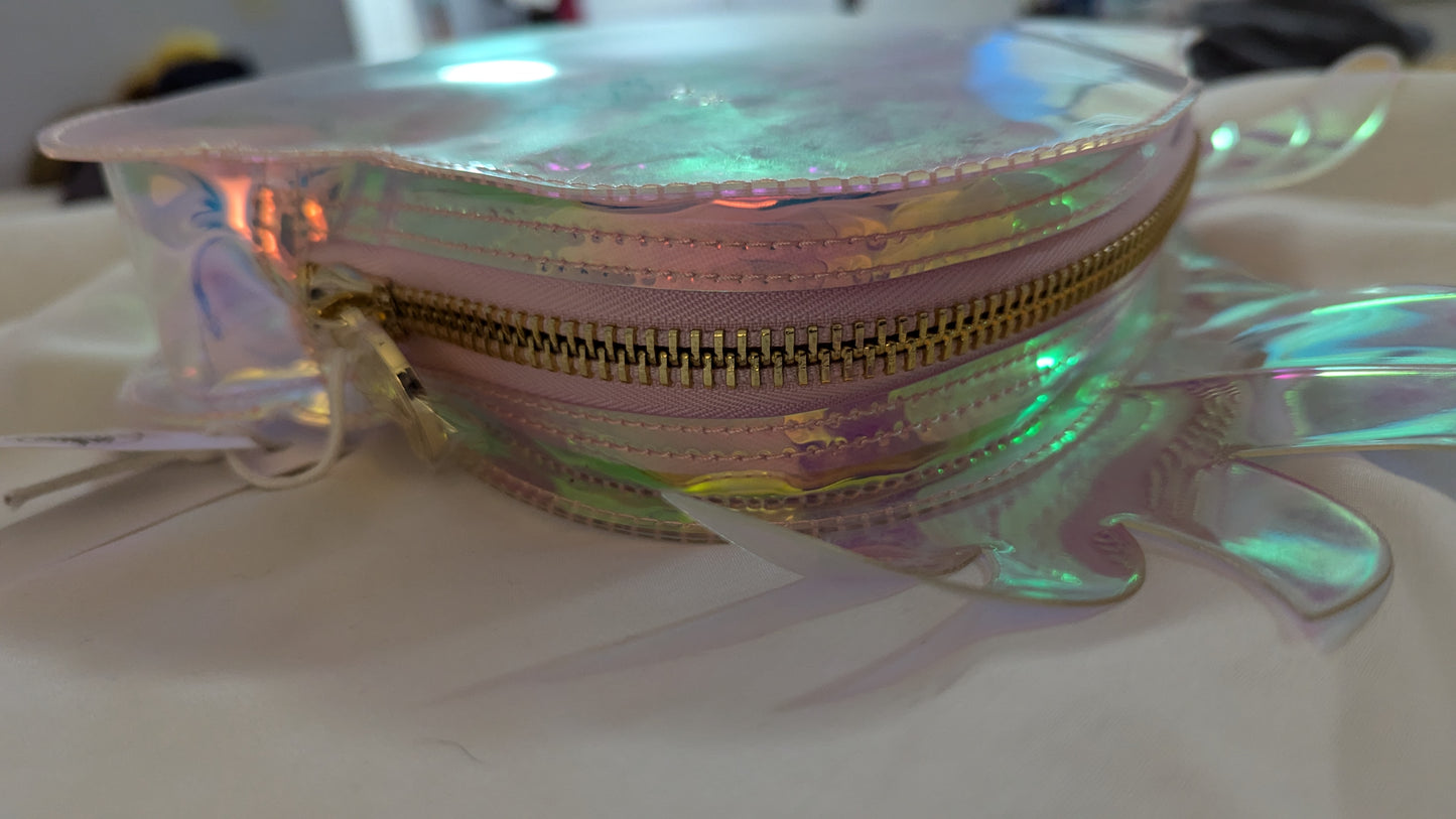 Stoney Clover x Disney Princess Little Mermaid Flounder Iridescent Pouch